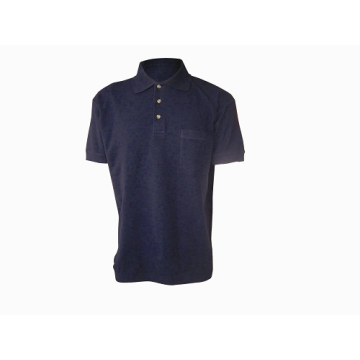 100% cotton men's plain polo-shirt short sleeve